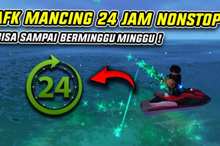 Cara AFK Mancing Fish It GRATIS Buat di HP, Laptop, dan PC Tanpa Auto Clicker