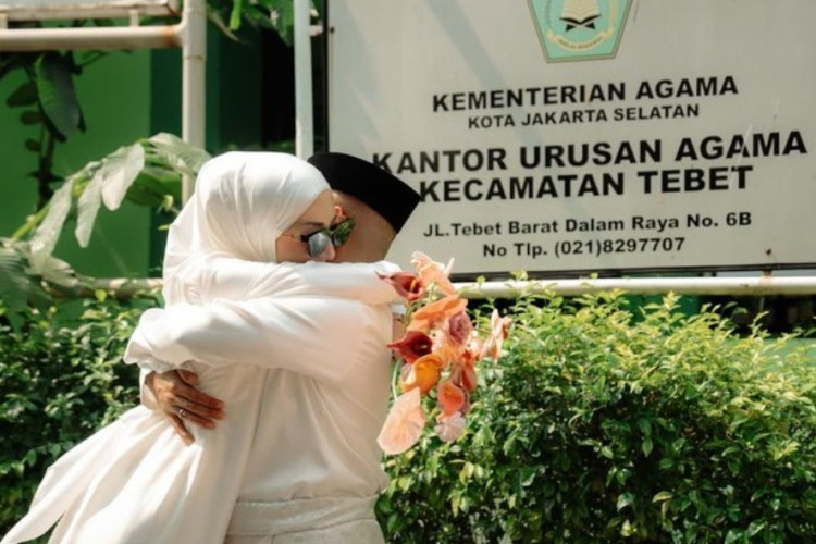 SAH! Hassan Alaydrus dan Audrey Jesslyn Resmi Menikah di KAU Tebet, Prosesi Sederhana Namun Sarat Makna