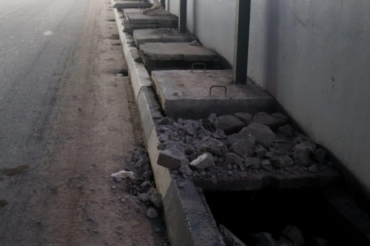 Polisi Buru Pelaku Pencurian Besi Penutup Drainase Terowongan Pelita yang Picu Keresahan Warga Batam