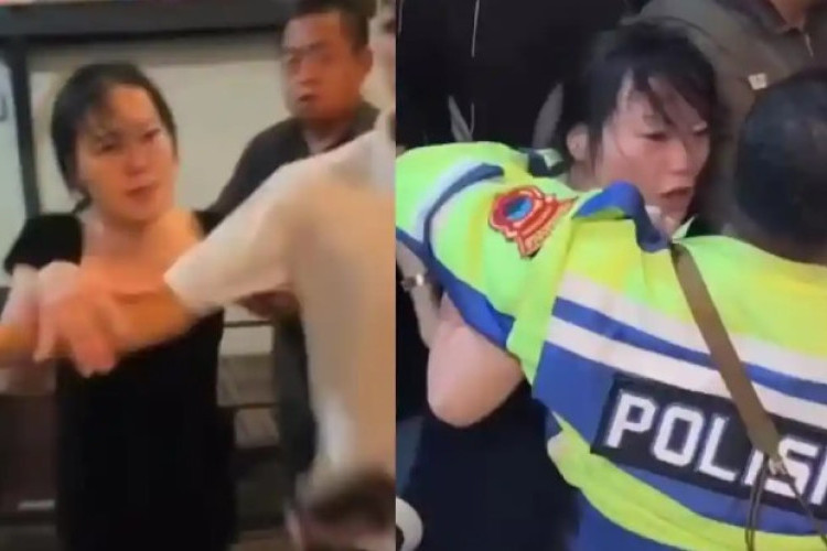 Link Video Asli WNA China Mabuk Sambil Nyetir Mobil Sampai Tewaskan 1 Pemotor di Semarang 
