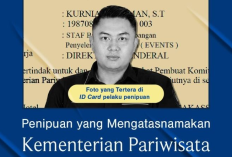 Siapa Kurnia Rakhman? Penipu yang Memesan Kamar Hotel dan Souvenir yang Mengatasnamakan KEMENPAR